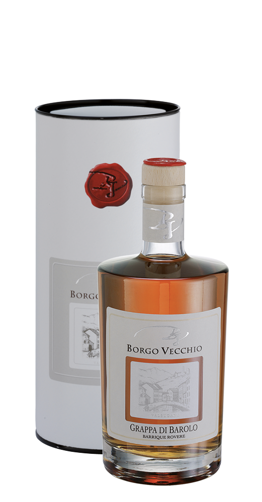 Grappa di Barolo Barrique Rovere - 500 ml - Borgo Vecchio Distilleria | Obstbrand & Grappa