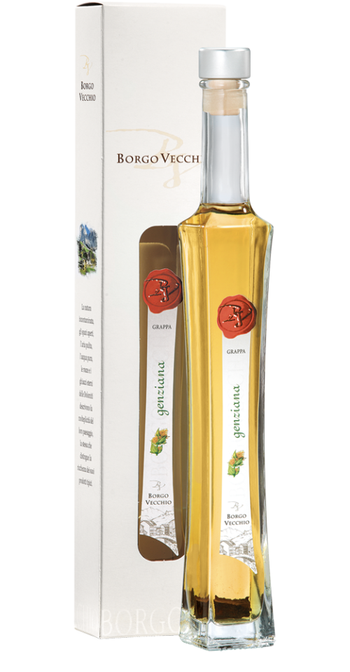 Grappa Aromatizzata alla Genziana - 200 ml