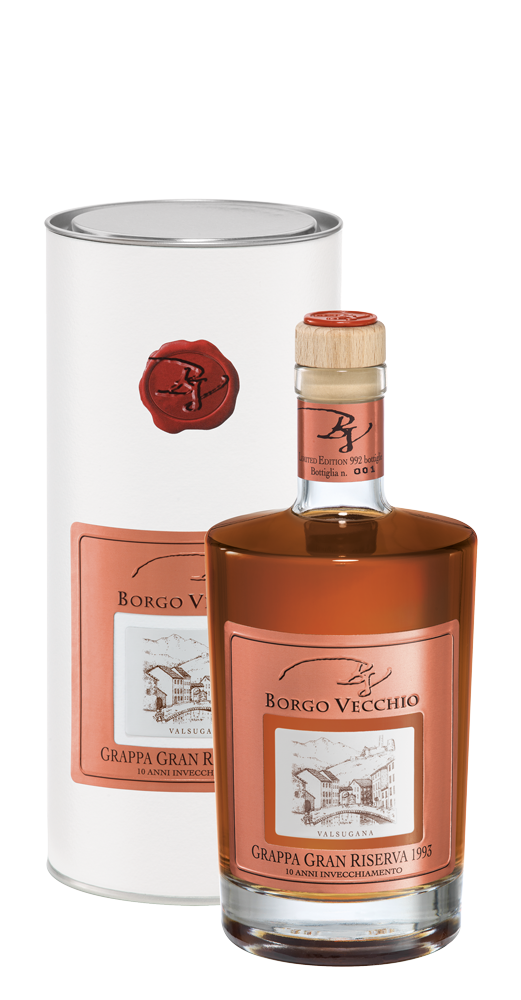 Gran Vecchio Distilleria ml – Grappa Borgo 500 Riserva - 1993