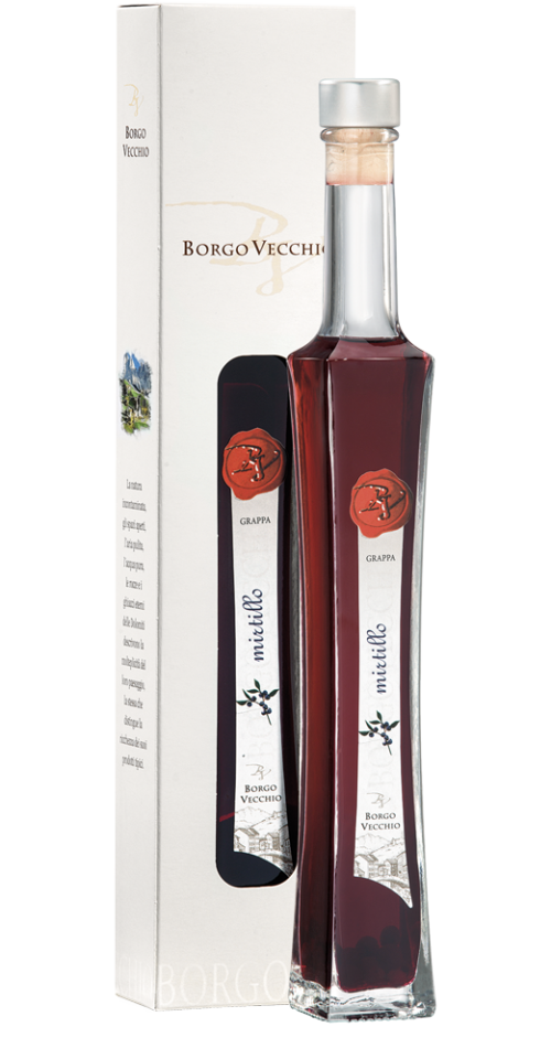 Grappa aromatizzata al Mirtillo - 200 ml